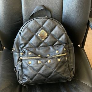 Black, Gold Accented book bag